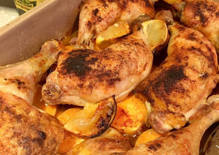 Chicken & Sweet Potato Midweek Traybake π? π?